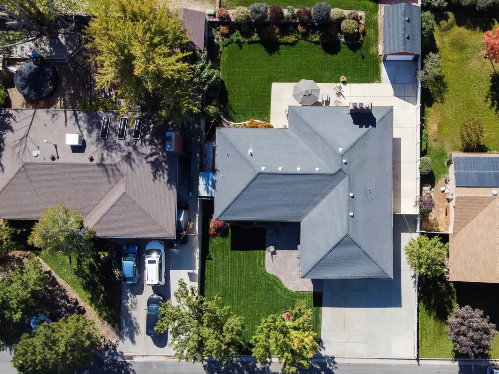 Detailed drone survey imagery
