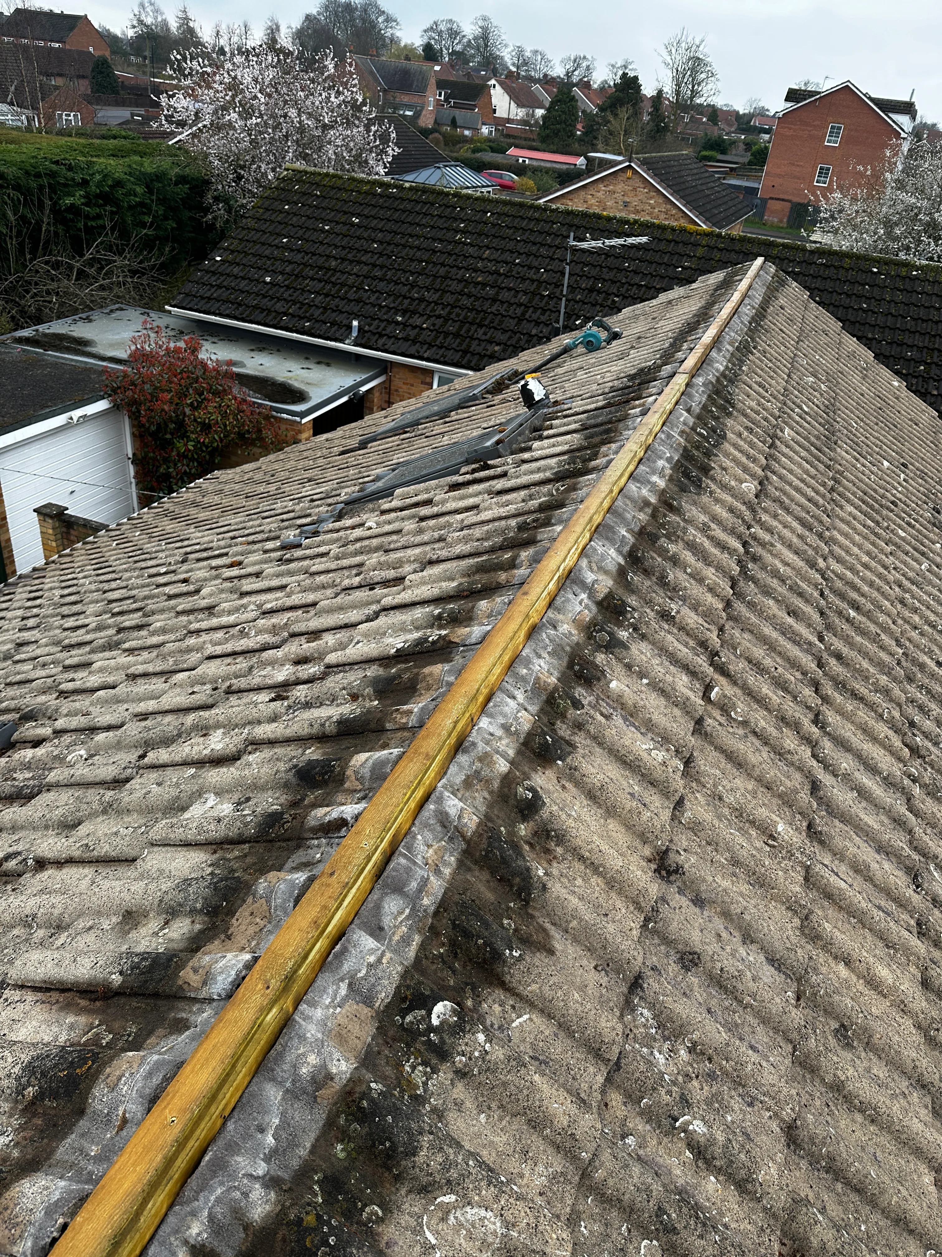 Recent roofing project 1